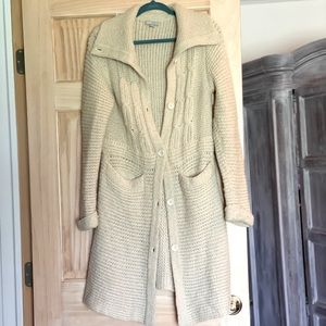 Soft knit long sweater